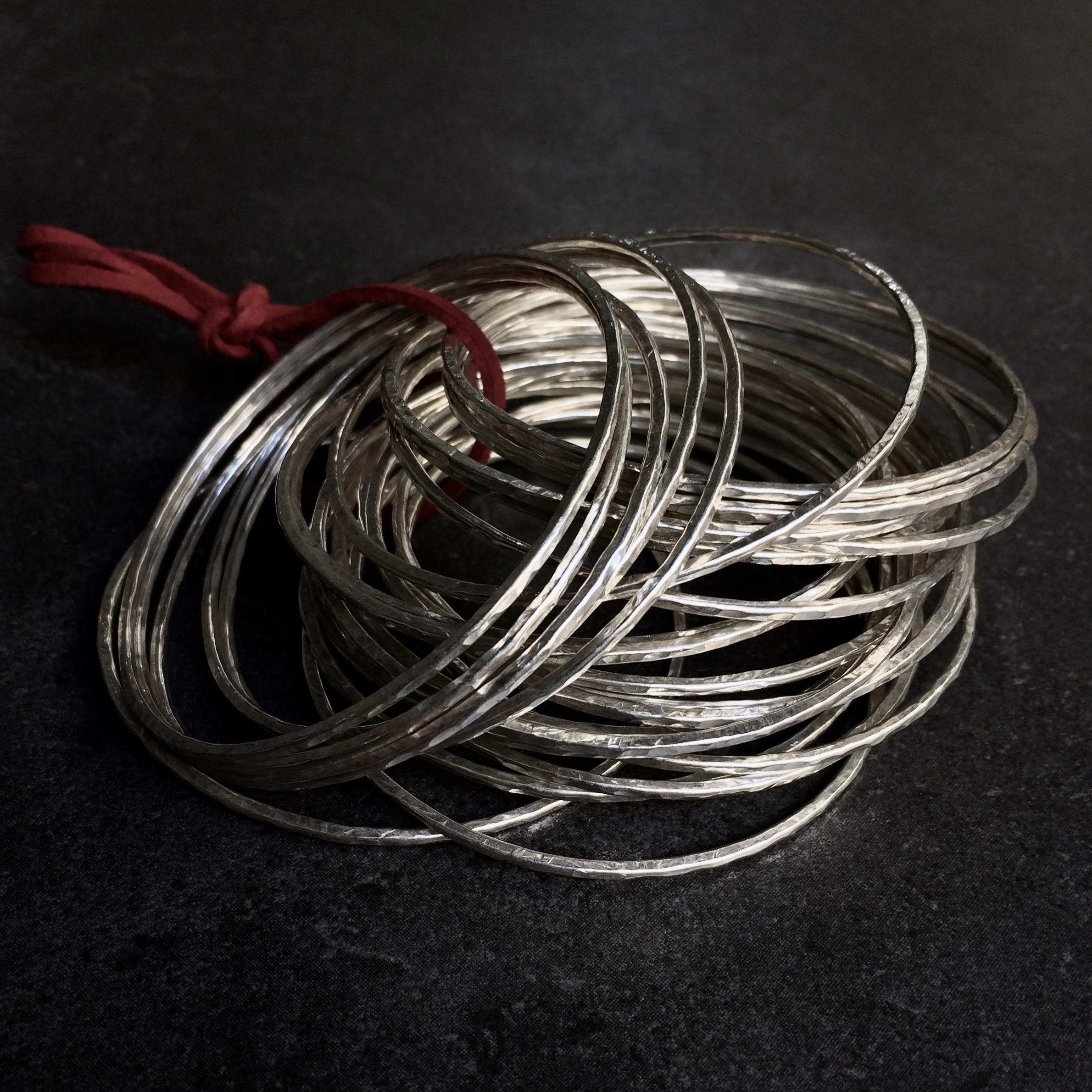 AMALFI Bangles  by herosisters - Luxury handmade silver jewelry and accessories