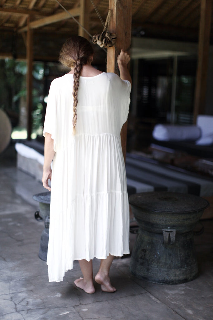 LOULOU Dress (cream/short)  by herosisters - Luxury handmade silver jewelry and accessories