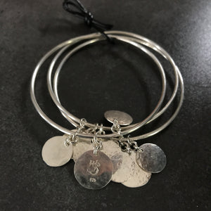 DENARI1101 Coin bangle set