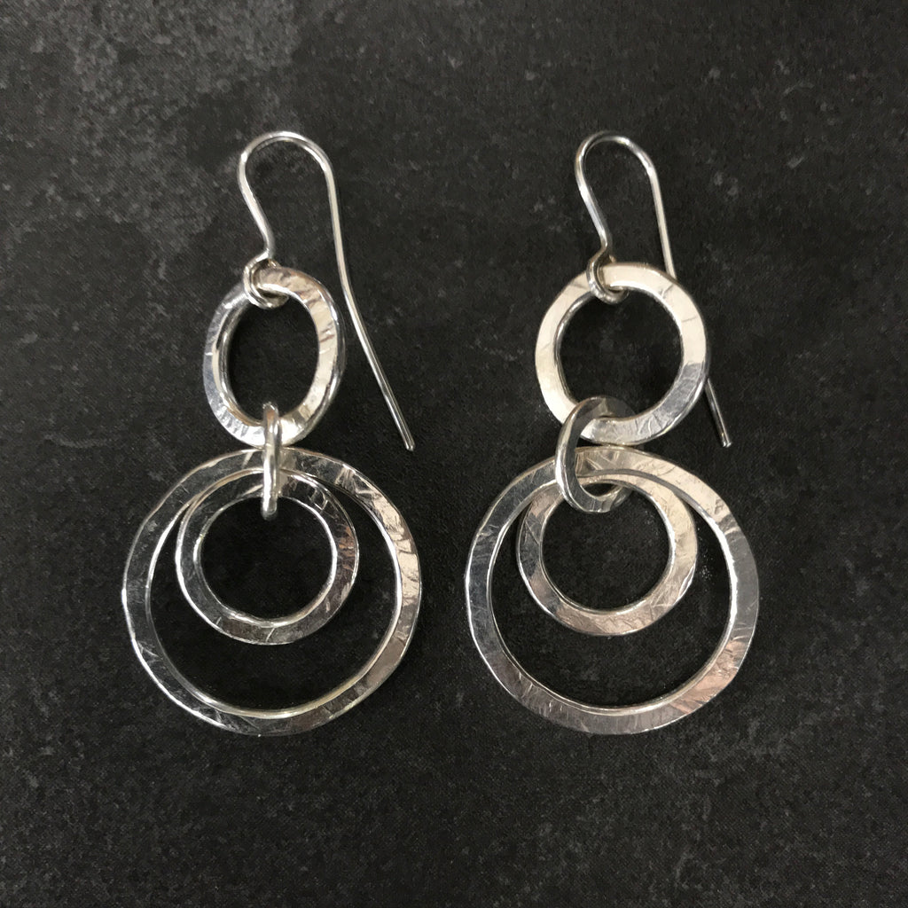 AMALFI0105 Small multi ring Earrings
