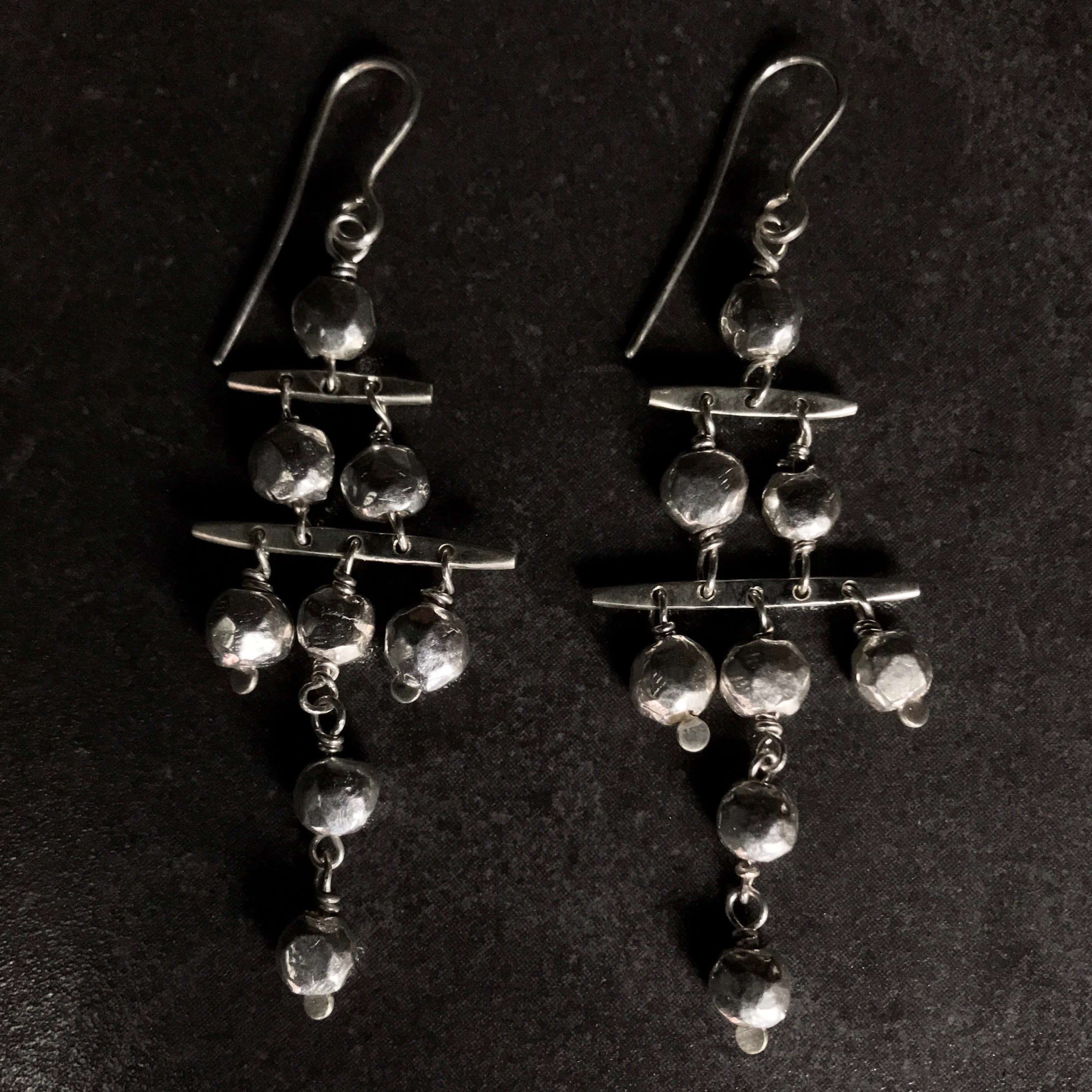 PICOLO0104 Chandelier Earrings  by herosisters - Luxury handmade silver jewelry and accessories