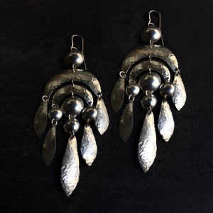 MILA0103 Party Earrings  by herosisters - Luxury handmade silver jewelry and accessories